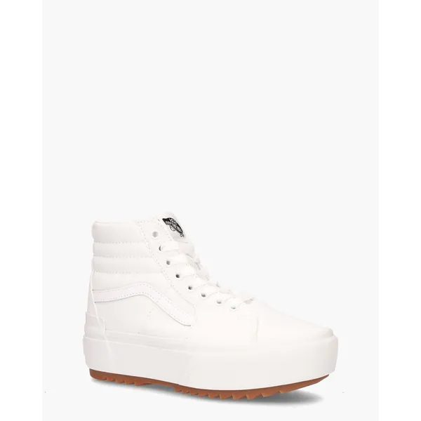 Vans SK8-Hi Stacked Canvas Wit, foto 2 van 2