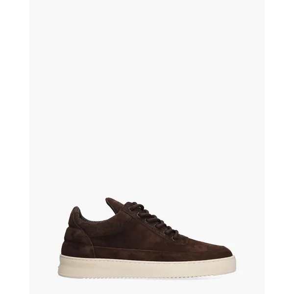 Filling Pieces Low Top Suede Donkerbruin, vergelijk prijzen bij 1 winkel