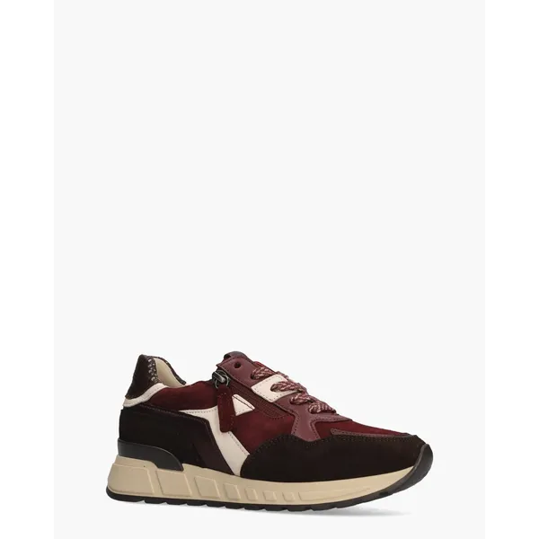 Gabor Sneakers Bordeaux/Bruin, foto 2 van 2