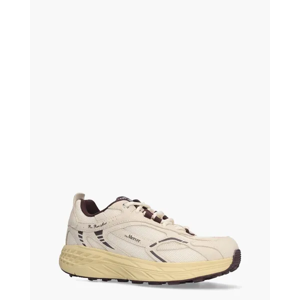Mercer Amsterdam Re-Run Max Off-White/Aubergine, foto 2 van 2
