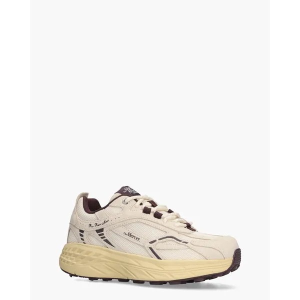 Mercer Amsterdam Re-Run Max Off-White/Aubergine, foto 2 van 2