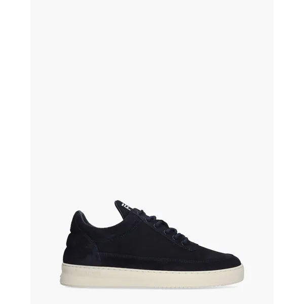 Filling Pieces Low Top Suede Donkerblauw, vergelijk prijzen bij 1 winkel