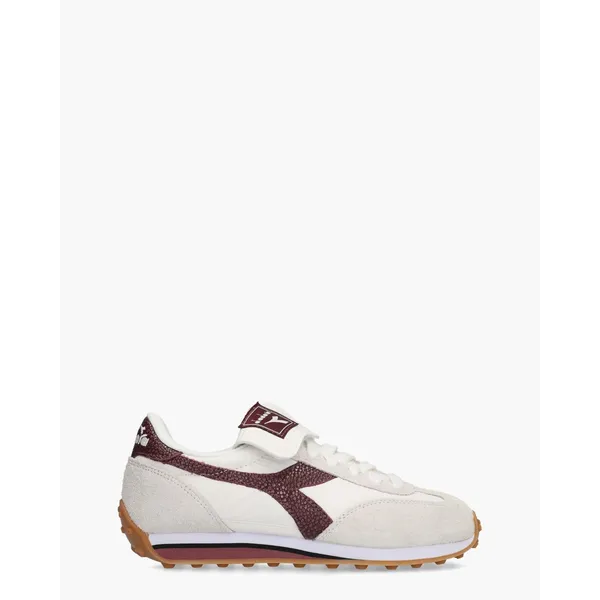 Diadora Sport Rally Indoor Wit/Bordeauxrood, vergelijk prijzen bij 1 winkel