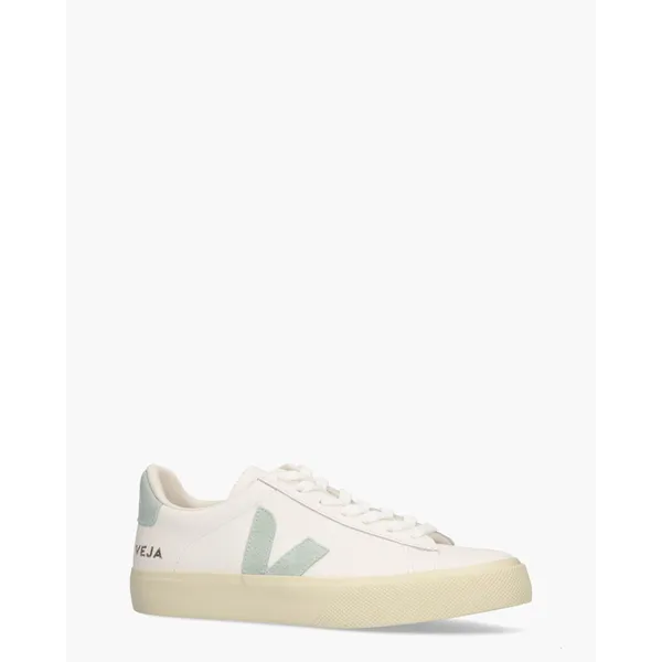 Veja Campo Leather Wit/Mintgroen, foto 2 van 2