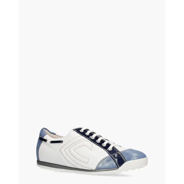 La Cabala Sneakers Wit/Blauw, foto 2 van 2