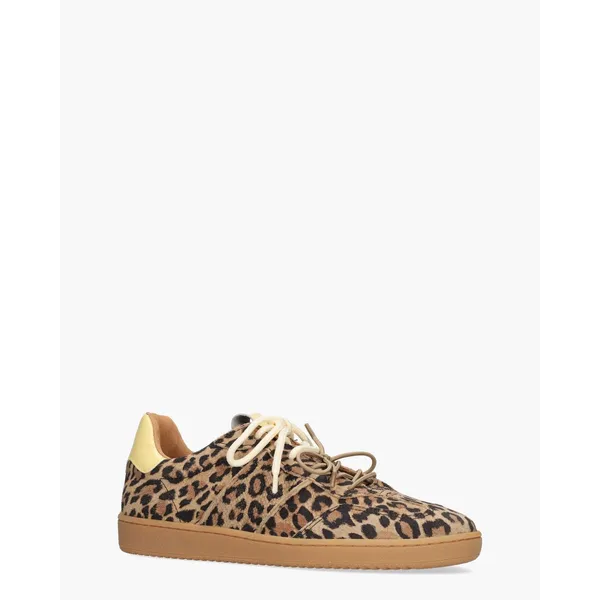 DWRS Label Poona Leopard Multicolor/Bruin, foto 2 van 2