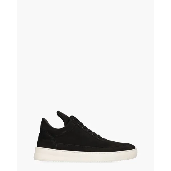 Filling Pieces Low Top Nubuck Zwart, vergelijk prijzen bij 1 winkel