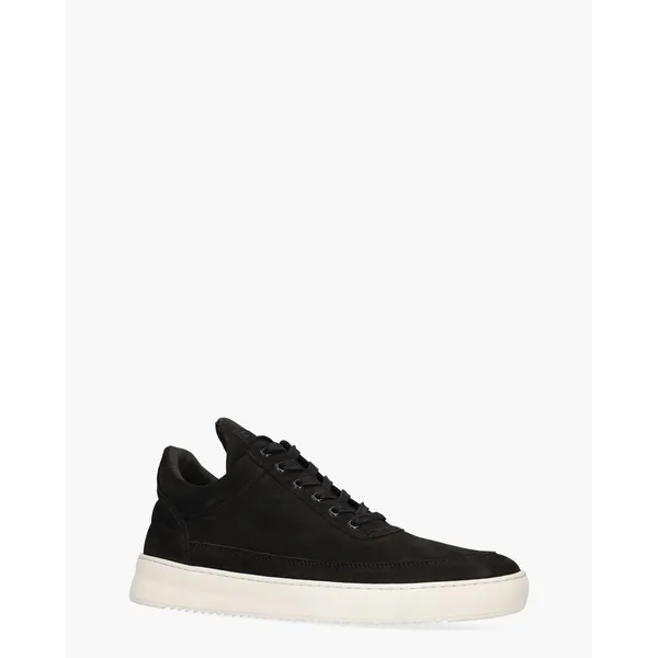 Filling Pieces Low Top Nubuck Zwart, foto 2 van 2