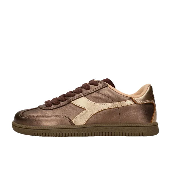 Diadora Sport Trainer Metalized Donkerbruin/Roségoud, vergelijk prijzen bij 1 winkel