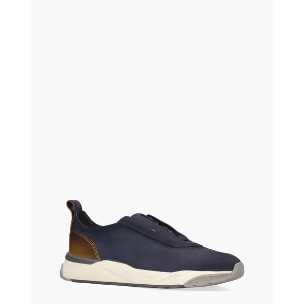 Santoni Sneakers Donkerblauw, foto 2 van 2