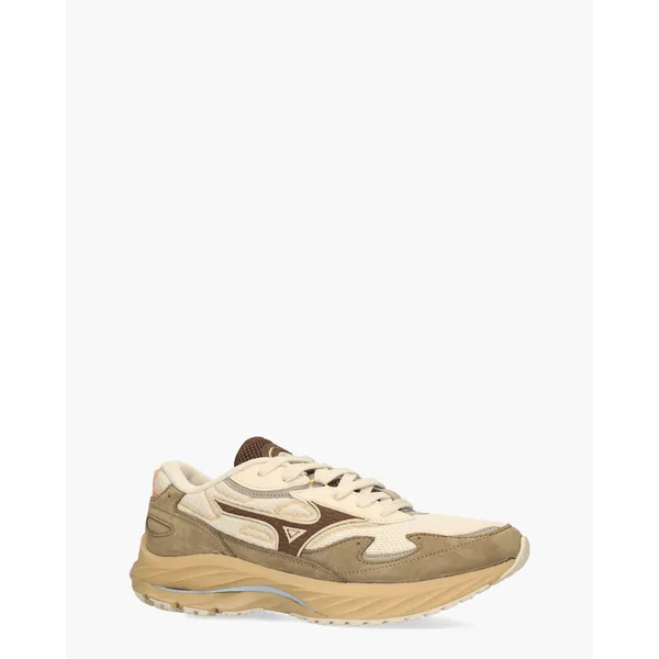 Mizuno Wave Rider Beta Off-white/Bruin, foto 2 van 2