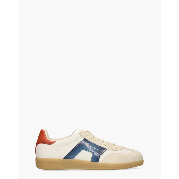 Santoni Sneakers Off-white/Blauw/Rood, vergelijk prijzen bij 1 winkel