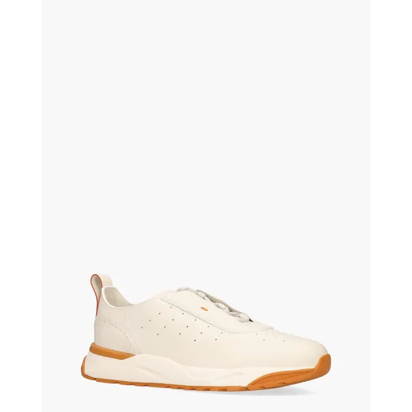 Santoni Sneakers Wit/Oranje, foto 2 van 2