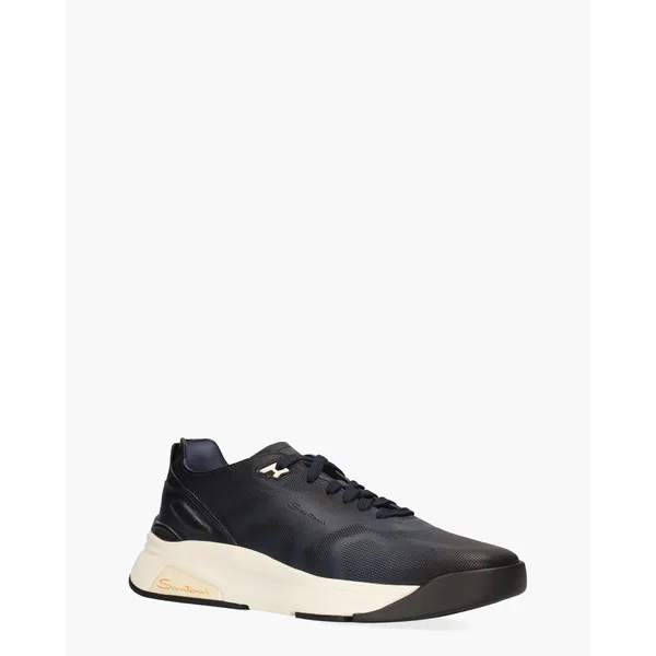 Santoni Sneakers Donkerblauw, foto 2 van 2