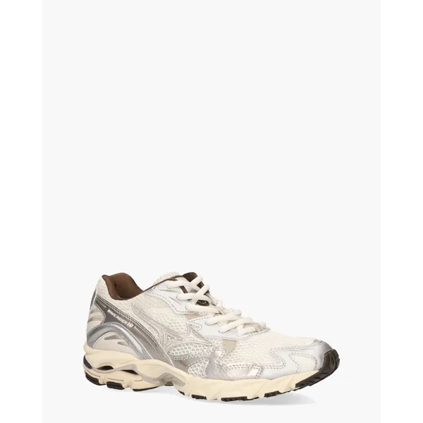 Mizuno Wave Rider 10 Off-white/Zilver, foto 2 van 2
