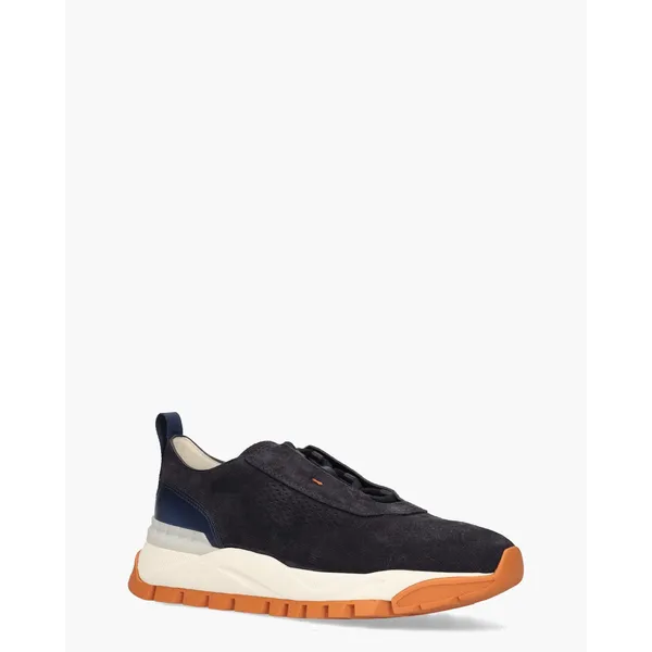 Santoni Sneakers Donkerblauw, foto 2 van 2