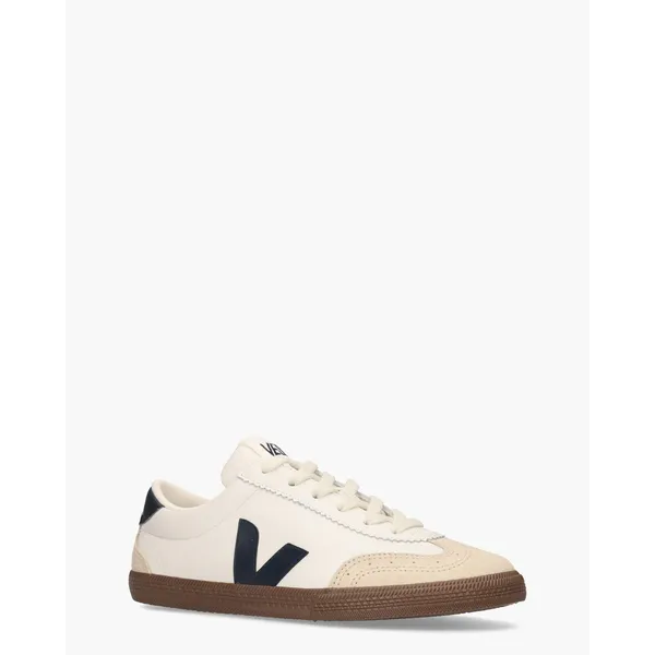 Veja Volley Leather Wit/Donkerblauw, foto 2 van 2