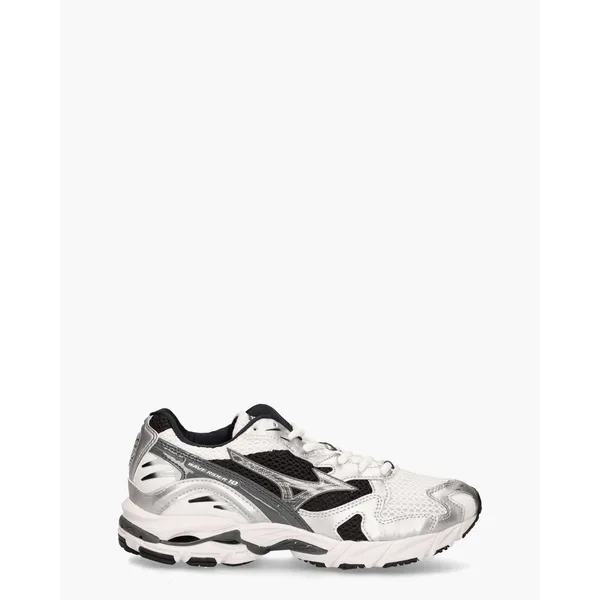 Mizuno Wave Rider 10 Wit/Zwart/Zilver, vergelijk prijzen bij 1 winkel