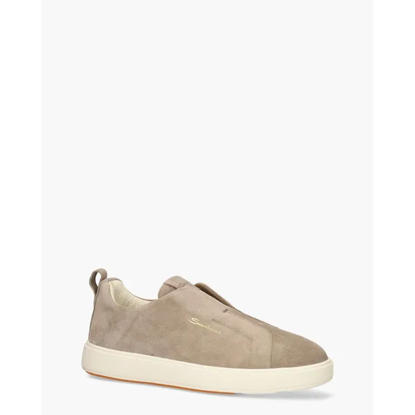 Santoni Sneakers Taupe/Bruin, foto 2 van 2
