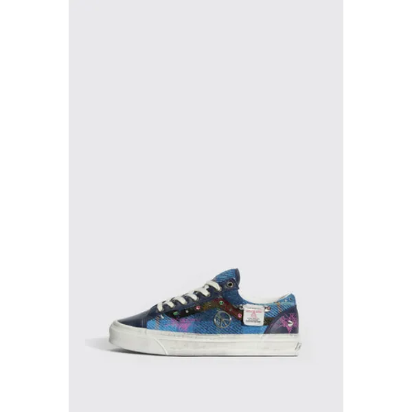 Vans LX Old Skool 36 VN000E8V BIP1 Harris Tweed Navy/Multi, foto 2 van 2