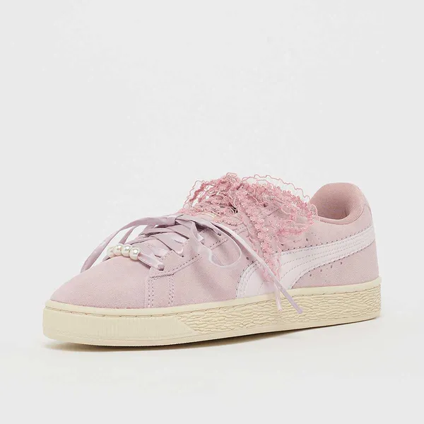 Puma Suede Bloom Lichtroze 05, foto 2 van 3