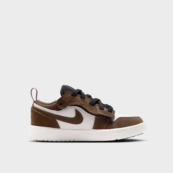 Jordan 1 Low Alt Bruin Kids, foto 2 van 3