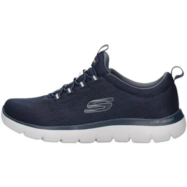 Skechers Lage Sneakers Blauw, vergelijk prijzen bij 1 winkel