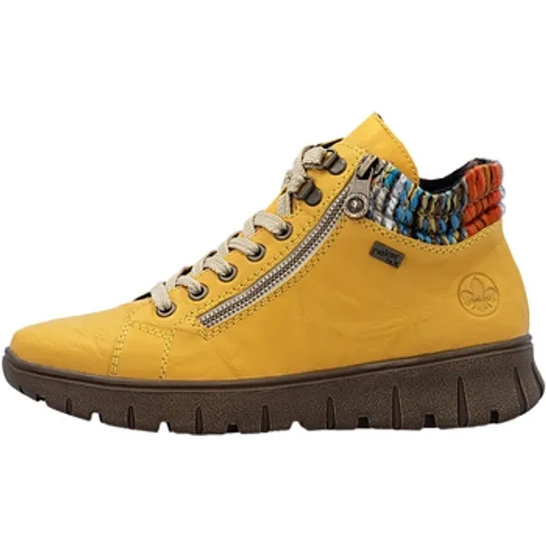Rieker Hoge Sneakers Geel, vergelijk prijzen bij 1 winkel