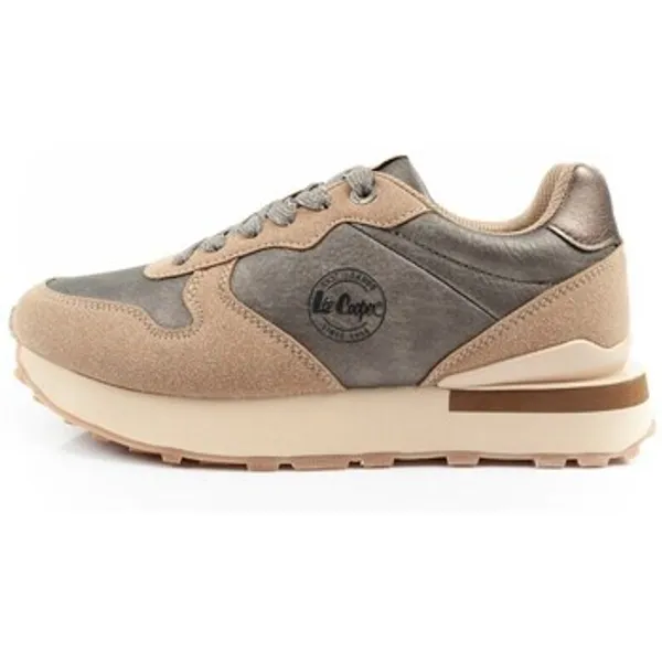 Lee Cooper Lage Sneakers Beige, vergelijk prijzen bij 1 winkel