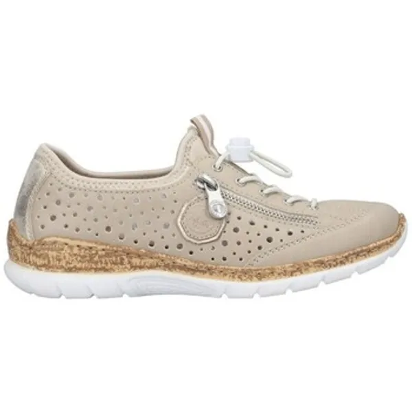 Rieker Lage Sneakers Beige, vergelijk prijzen bij 1 winkel
