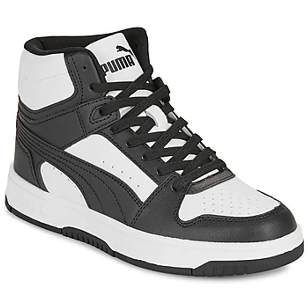 Puma Rebound Slam Mid Jr Wit, vergelijk prijzen bij 1 winkel