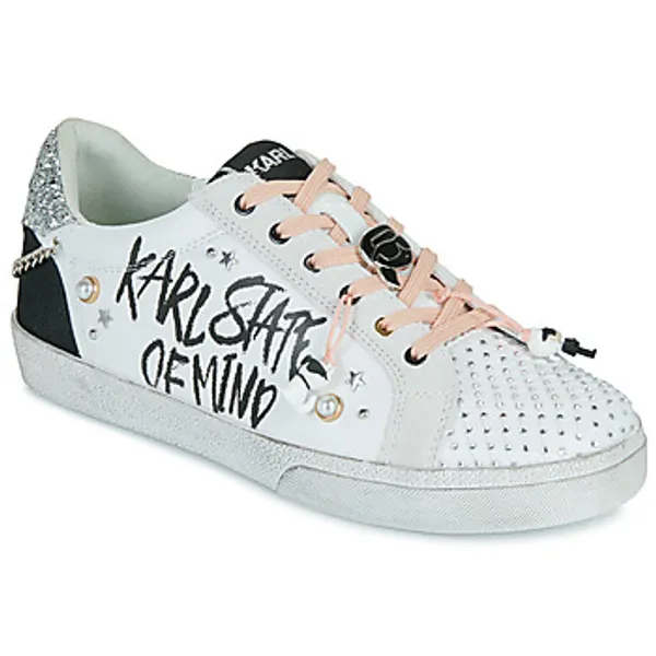 Karl Lagerfeld Skool Karl State of Mind Lo Lace Wit, vergelijk prijzen bij 1 winkel