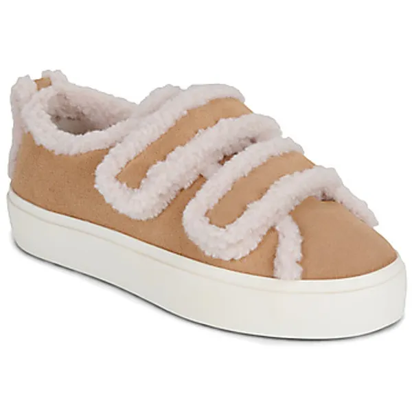 Inuikii Shearling Low Velcro Beige, vergelijk prijzen bij 1 winkel