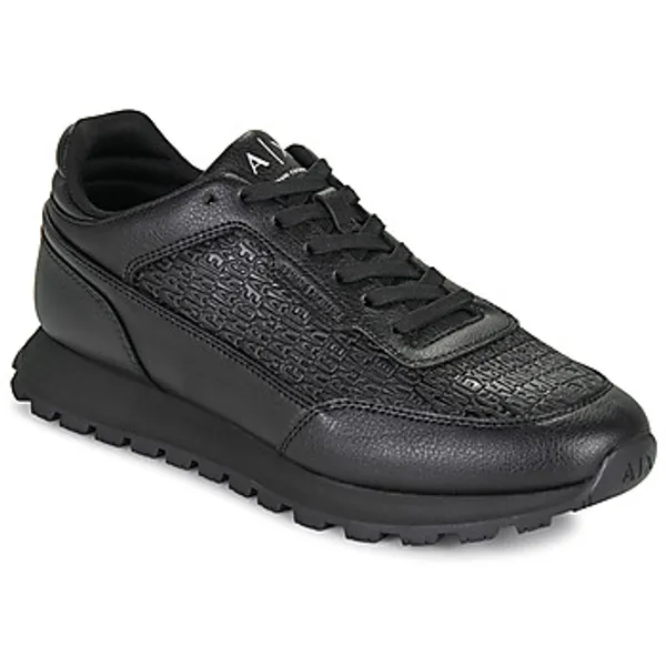 Armani Exchange Lage Sneakers Zwart, vergelijk prijzen bij 1 winkel