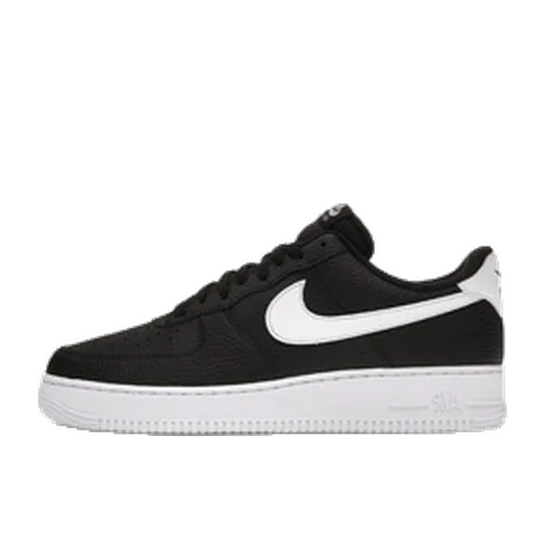 Nike Air Force 1 Low '07 Black White Pebbled Leather, vergelijk prijzen bij 1 winkel