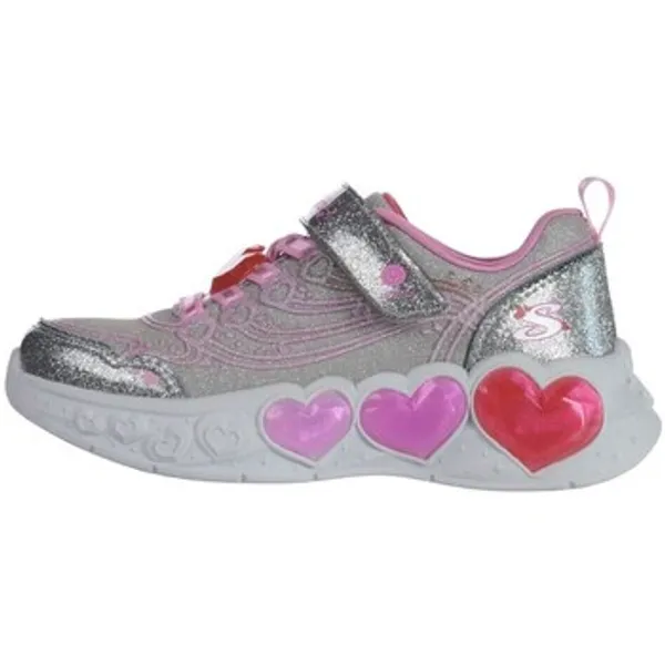 Skechers Enchanted Heart Lights Zilver, vergelijk prijzen bij 1 winkel