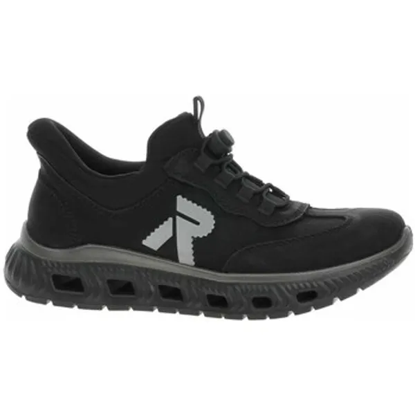 Rieker Lage Sneakers Zwart, vergelijk prijzen bij 1 winkel
