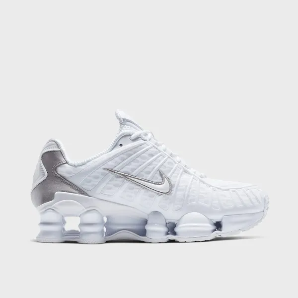 Nike Shox TL White Metallic Silver Max Orange, foto 2 van 3