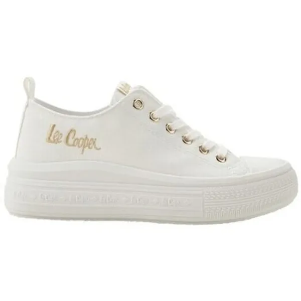 Lee Cooper Lage Sneakers Wit, vergelijk prijzen bij 1 winkel