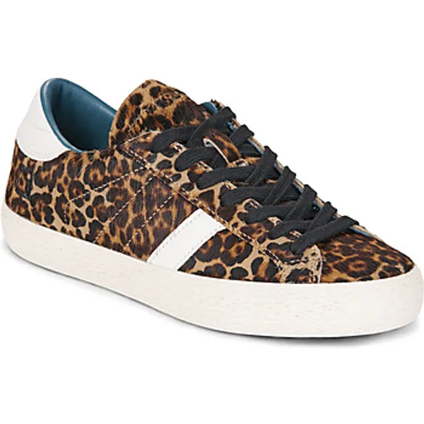 D.A.T.E. D.a.t.e. Hill Low Animalier Leopard Bruin, vergelijk prijzen bij 1 winkel