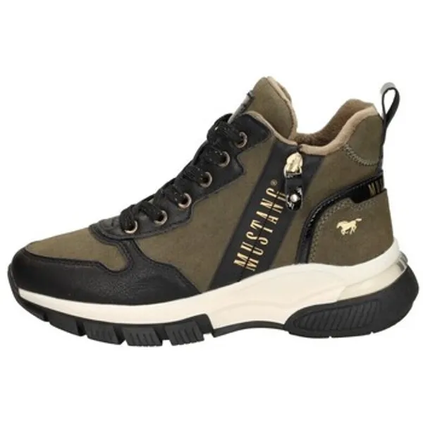 Mustang Hoge Sneakers Groen, vergelijk prijzen bij 1 winkel