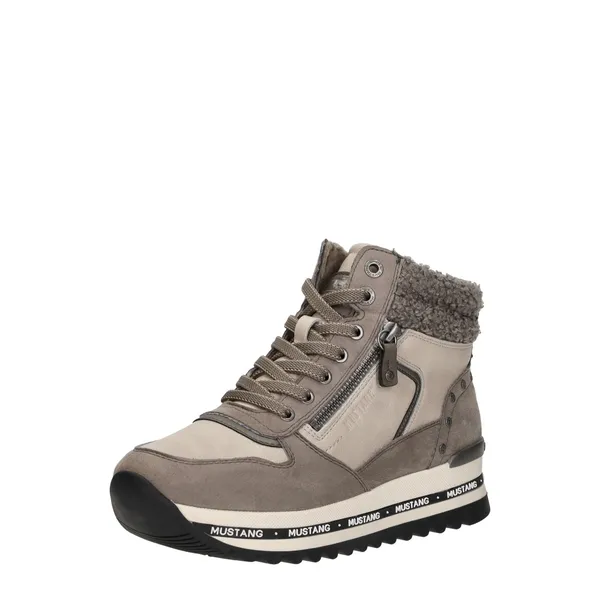 Mustang Hoge Sneakers Groen, foto 2 van 4