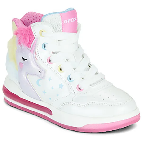 Geox J Sketlite Girl Wit, vergelijk prijzen bij 1 winkel