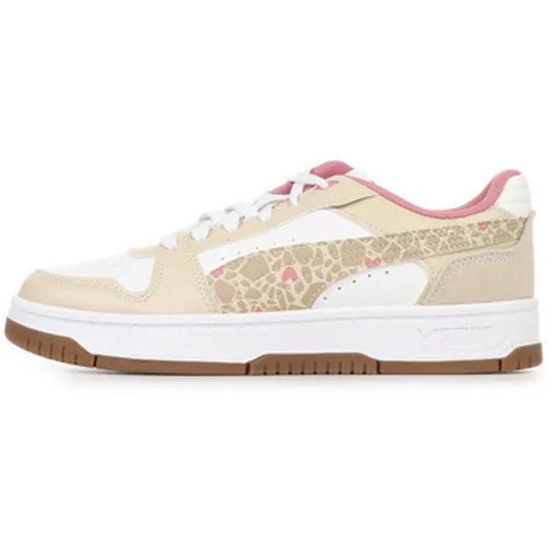 Puma Rebound Slam Lo Winter Safari Jr Beige, vergelijk prijzen bij 3 winkels