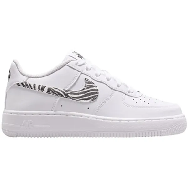 Nike Air Force 1 GS "Zebra Swoosh" Wit, vergelijk prijzen bij 1 winkel
