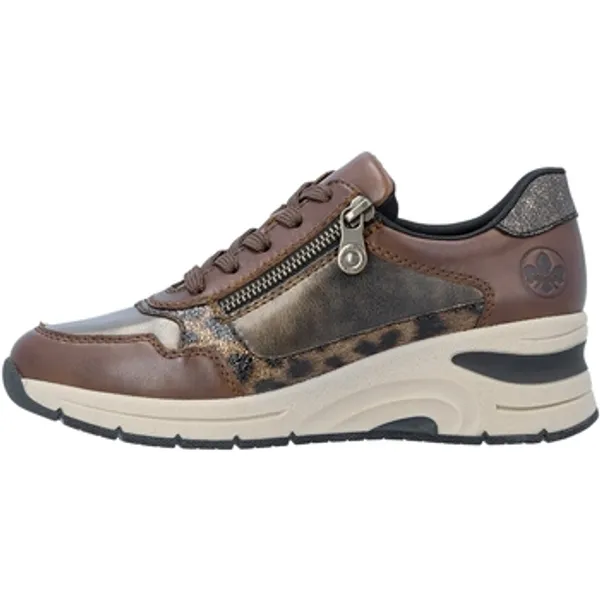 Rieker Lage Sneakers Bruin, vergelijk prijzen bij 1 winkel