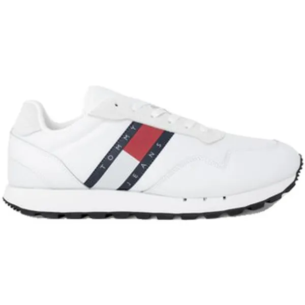 Tommy Hilfiger Retro Leather Tjm Es Recyclé Wit, vergelijk prijzen bij 1 winkel