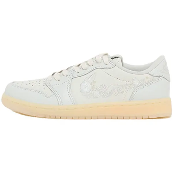 Nike Air Jordan 1 Retro Low OG Floral Swoosh Wit, foto 2 van 2