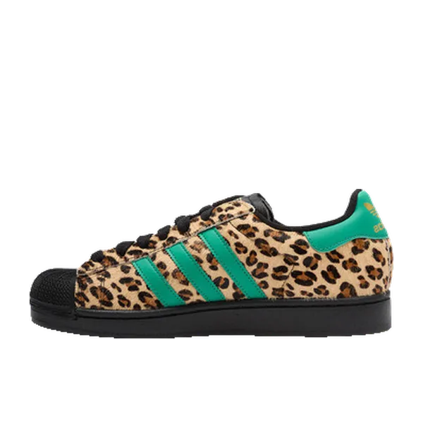 adidas Superstar II Imprimé Léopard Zwart, vergelijk prijzen bij 3 winkels