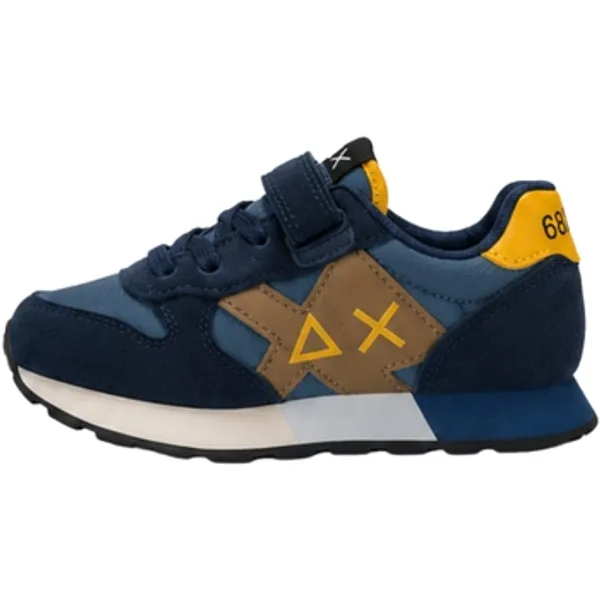 Sun68 Lage Sneakers Blauw, vergelijk prijzen bij 1 winkel